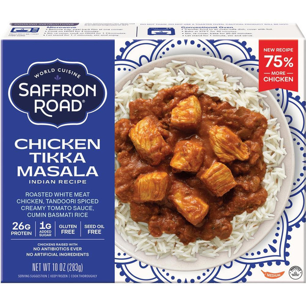 Saffron Road Butter Chicken with Basmati Rice, 10 Ounce
