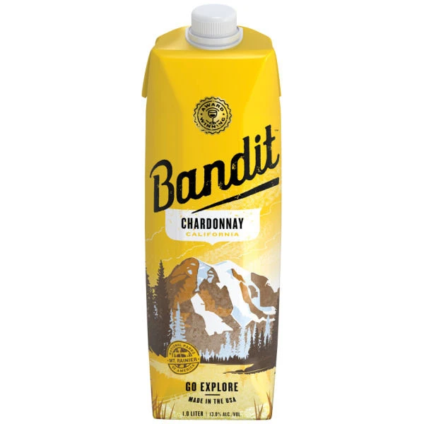 Bandit Chardonnay Case Only 12/1 L Tetra Carton 1000ml
