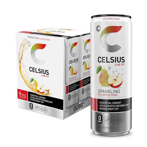 Celsius Sparkling Oasis Vibe Prickly Pear Lime 12 fl oz Can