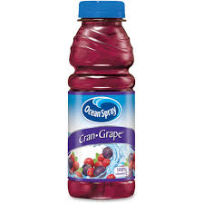 Ocean Spray Cran-Grape Juice Drink 15.2 fl oz Bottle