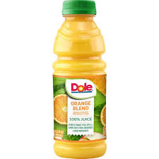 Dole Orange Blend 100% Juice 15.2 fl oz Bottle
