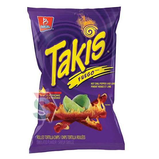Takis Fuego Rolled Tortilla Chips 2 oz