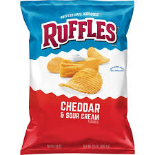 Ruffles Cheddar & Sour Cream Potato Chips 8.5 oz