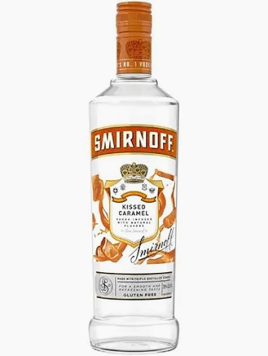 Smirnoff Kissed Caramel vodka 750ml