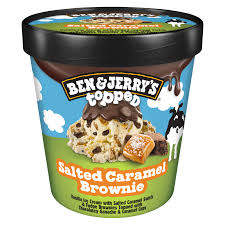 pt B&j Salted Caramel Brownie 15.2 oz