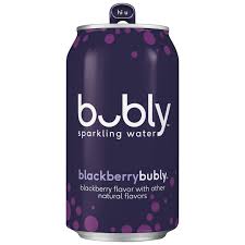 Bubly Blackberry Single Can, 12 Ounce