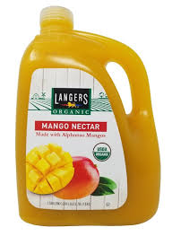 Langers Organic Mango Nectar 128 fl oz Jug