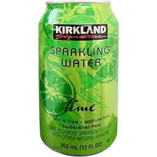 Lime Sparkling Water