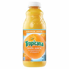 Tropicana 100% Orange Juice 32 fl oz Bottle