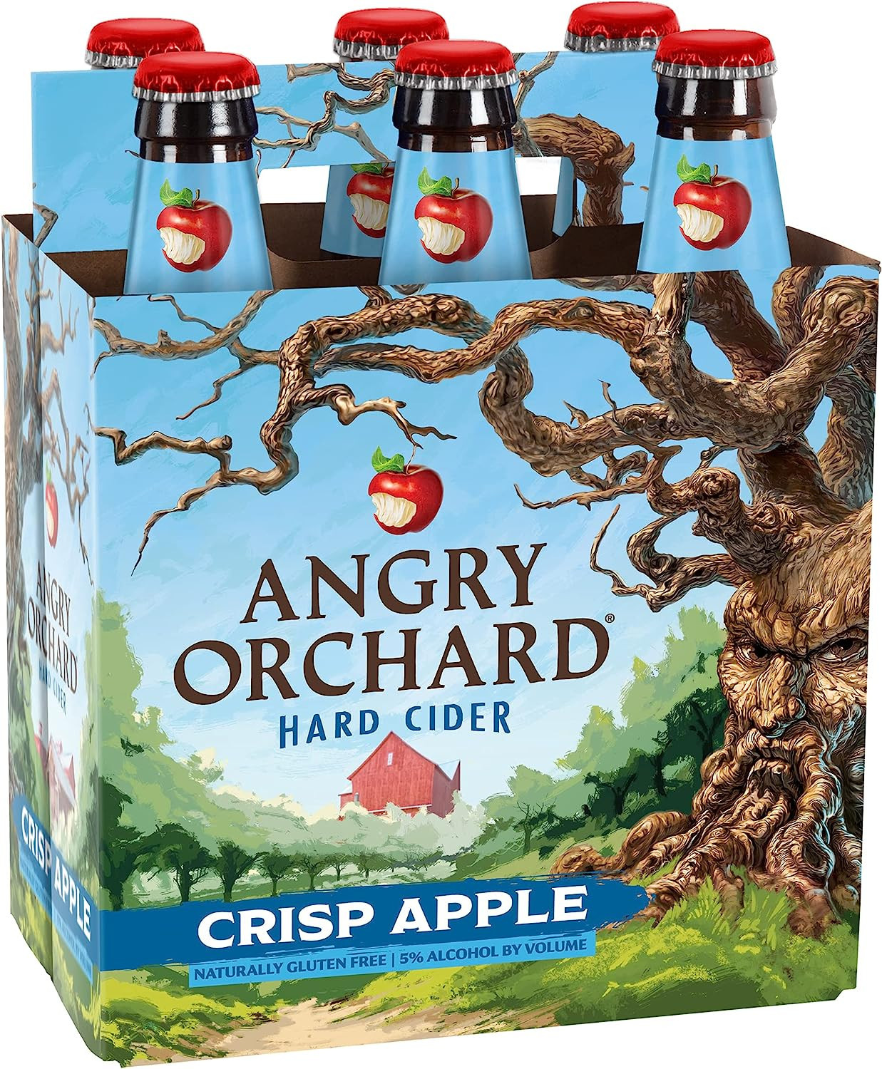 Angry Orchard Crisp Apple Hard Cider 6pk/12 fl oz Bottles