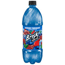 Brisk Blueberry Pomegranate Iced Tea 1 Liter Bottle