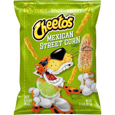 Cheetos Mexican Street Corn Cheese Flavored Snacks 3.25 oz