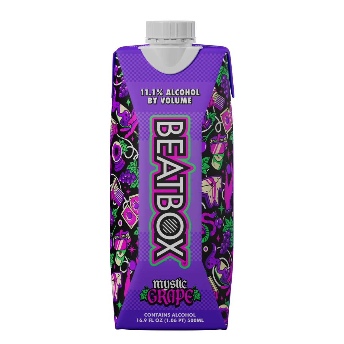 BeatBox Mystic Grape 11.1% 12X 500 ml Carton 500ml