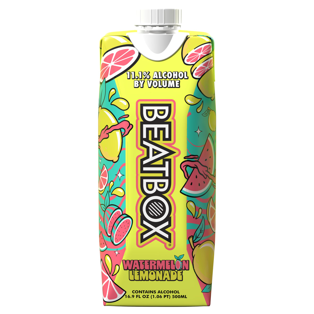 Beatbox Watermelon Lemonade 11.1% 12X 500 ml Carton 500ml