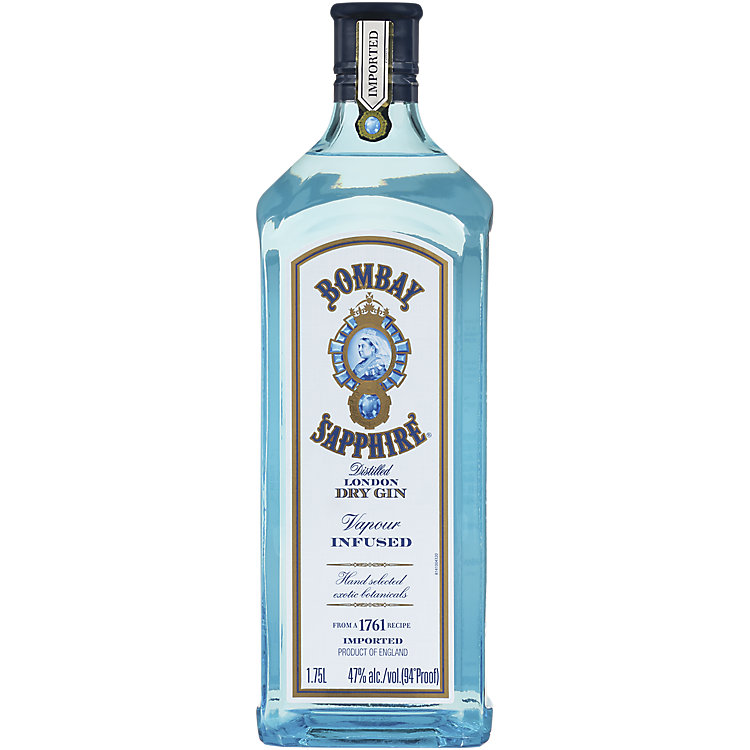 Bombay London Dry Gin Sapphire 1.75L