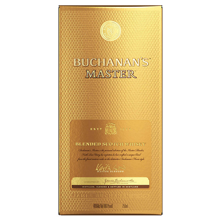 Buchanan's Blended Scotch Master 750ml