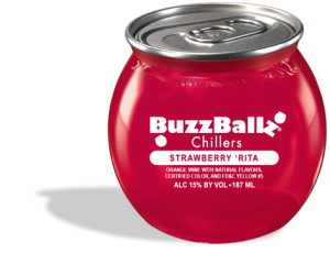Buzzballz Chillers Strawberry Margarita Chiller 187ml