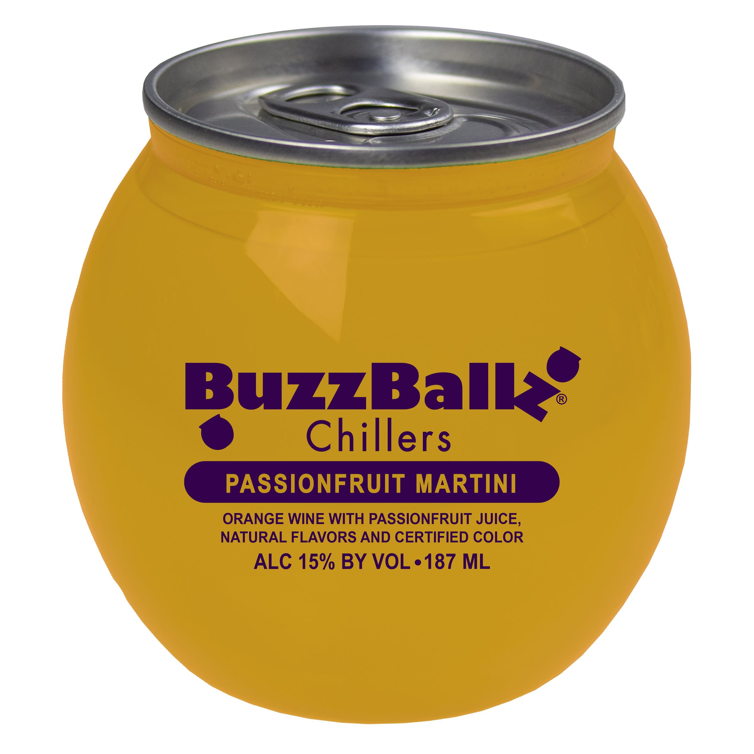 Buzzballz Chillers Passionfruit Martini 187ml