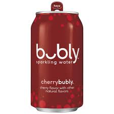 Bubly Cherry Single Can, 12 Ounce