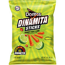 Doritos Dinamita Sticks Hot Honey Mustard Corn Snacks 3 oz