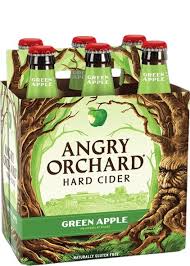 Angry Orchard Green Apple Hard Cider 6pk/12 fl oz Bottles