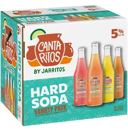 Cantaritos Hard Soda Variety 12pk/12 fl oz Bottles