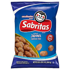 Sabritas, , Peanuts Cacahuates Japanese77.9g