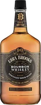 Ezra Brooks Kentucky Straight Bourbon Whiskey 1.75L