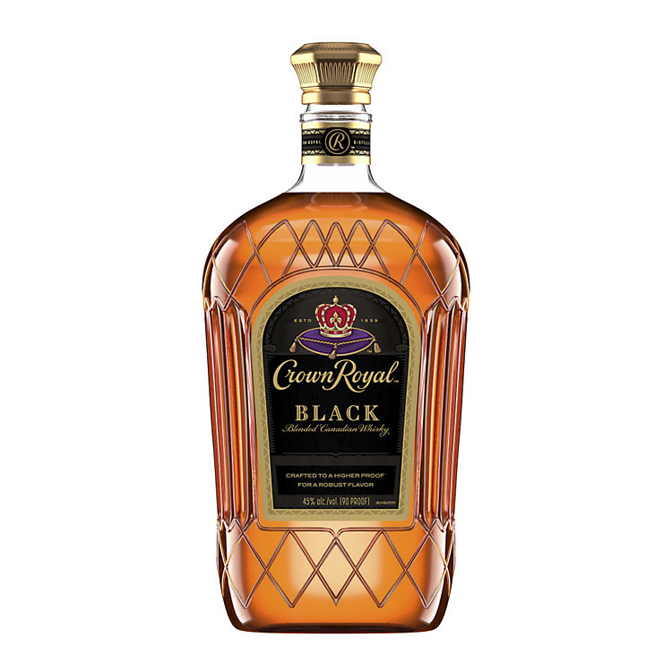 Crown Royal Canadian Whisky Black