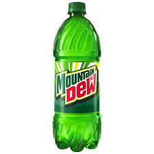 Mountain Dew 1 Liter Bottle