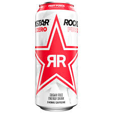 Rockstar Pure Zero Fruit Punch 16 fl oz Can