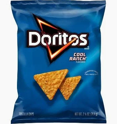 Doritos Cool Ranch Tortilla Chips 2.75 oz