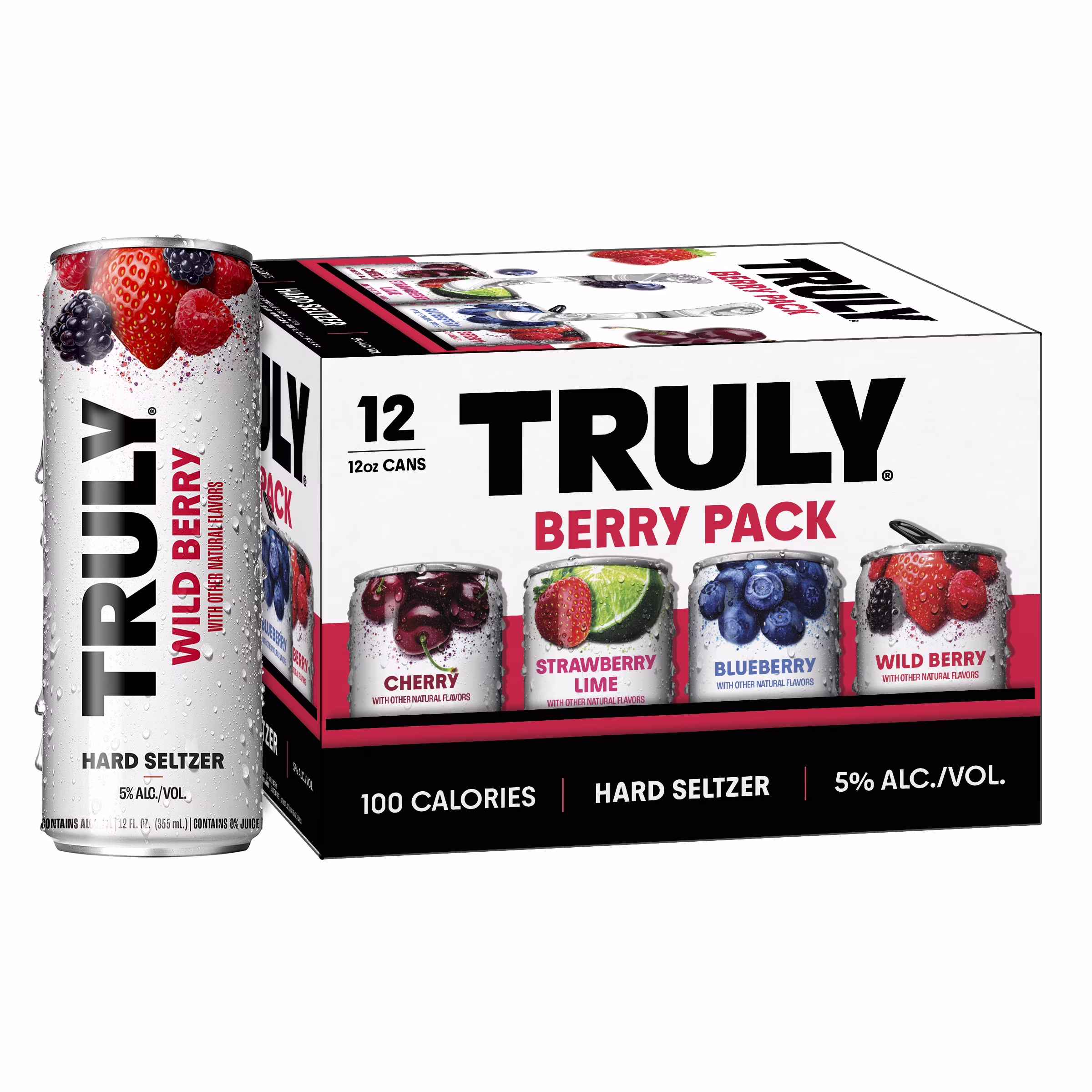 Truly Hard Seltzer Berry Variety 12pk/12 fl oz Cans
