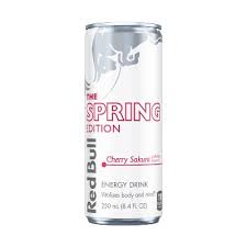 Red Bull Spring Edition Cherry Sakura 8.4 fl oz Can
