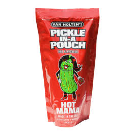 Van Holten's, Pickle In-A Pouch,Hot Mama 9 oz