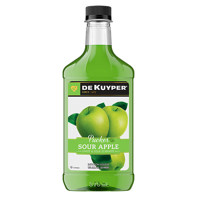 Dekuyper Sour Apple Schnapps Pucker