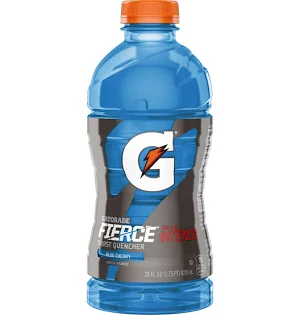 Gatorade Fierce Thirst Quencher Blue Cherry 28 fl oz Bottle