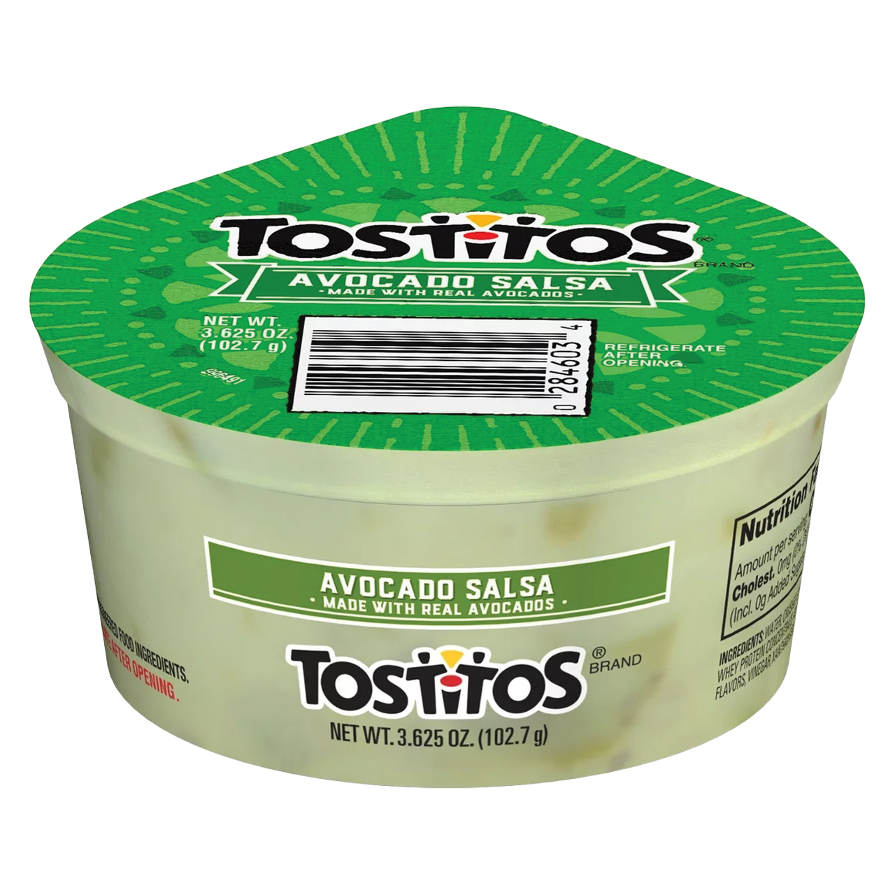 Tostitos Avocado Salsa 3.625 oz Cup