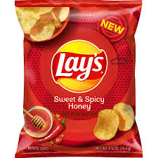 Lay's Sweet & Spicy Honey Potato Chips 2.625 oz