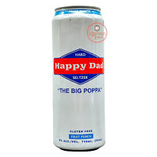 Happy Dad Fruit Punch Hard Seltzer 24 fl oz Can