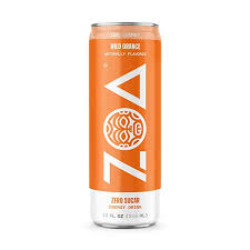 ZOA Wild Orange Zero Sugar Energy Drink 12 fl oz Can
