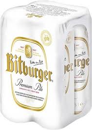 Bitburger Premium Pils 4pk/16.9 fl oz Cans