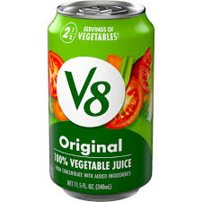 V8 Original 100% Vegetable Juice 5.5 fl oz Can