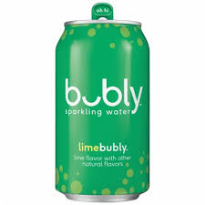 Bubly Lime Single Can, 12 Ounce