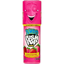 Jumbo Push Pop Candy 1.06oz
