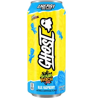 Ghost Energy Sour Patch Kids Blue Raspberry 16 fl oz Can