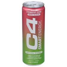 C4 Smart Energy Strawberry Guava Performance Drink - 12 fl oz Can