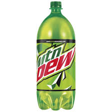 Mountain Dew 2 Liter Bottle