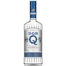 Don Q Cristal Puerto Rican Rum 1L