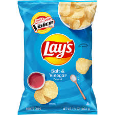 Lay's Salt & Vinegar Potato Chips 7.75 oz